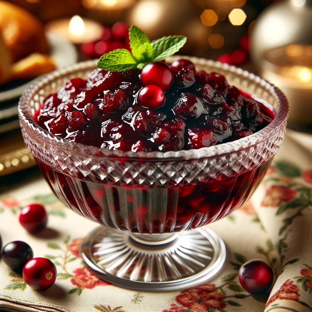 Cranberry Sauce with Dates 