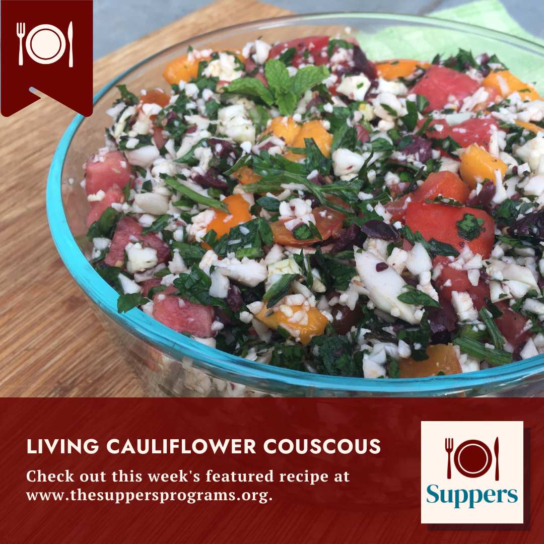 Living Cauliflower Couscous